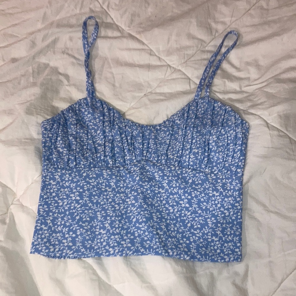 Princess polly Tiarnie Top Blue